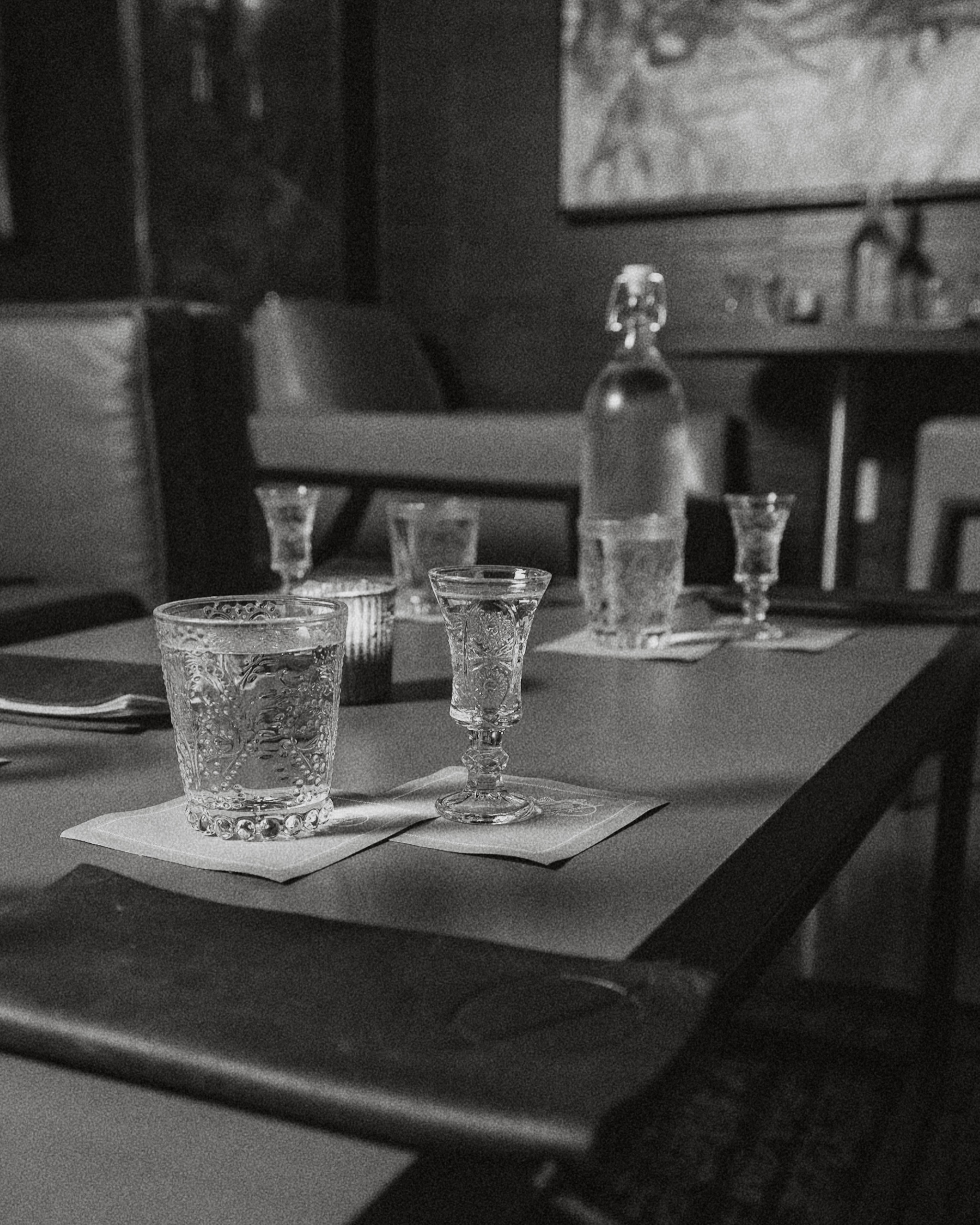 “There is never any ending to Paris and the memory of each person who has lived in it differs from that of any other.” — Ernest Hemingway, A Moveable Feast Every space holds a story, and every evening leaves a different memory. Settle in, sip slowly, and let the night unfold at Room 56. 🥃 Reserve your table through the link in our bio.